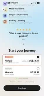Offre du soir onboarding step 2