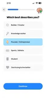 Menu midi onboarding step 10
