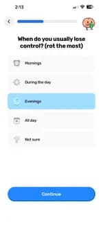 Menu midi onboarding step 11